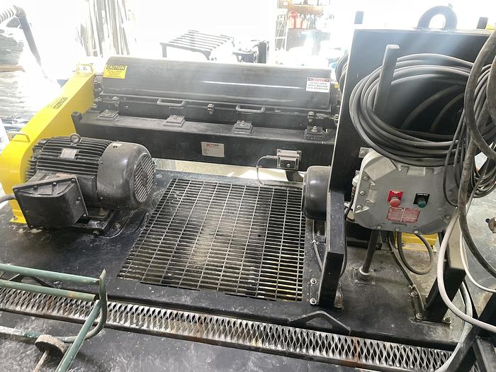 Used 14" x 56" KUBCO 2 STAGE DECANTER CENTRIFUGE