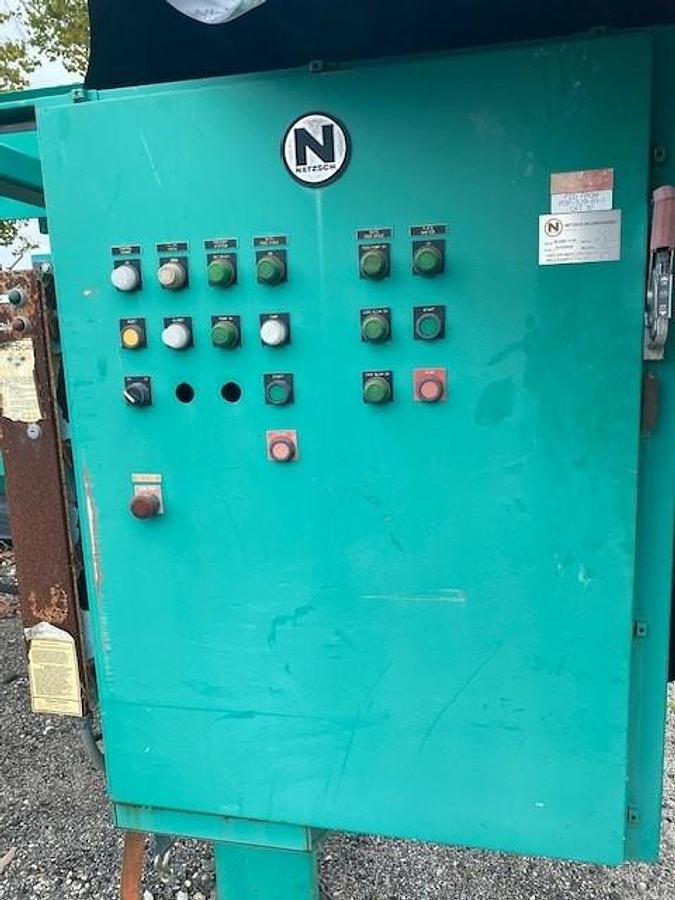 Used 20 CU. FT. NETZSCH FILTER PRESS - AUTOMATIC CLOSURE - PLATE SHIFTER - EXPANDABLE