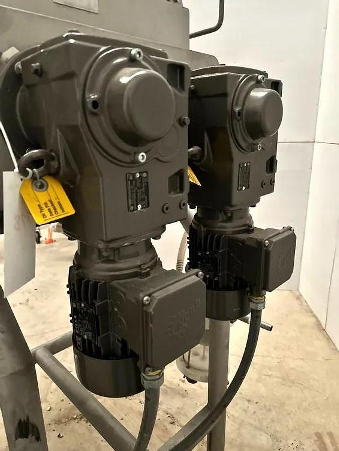 Used MEPACO MODEL 170 TWIN SHAFT PADDLE MIXER - 100#