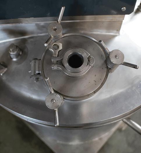 Used UNUSED 40 GALLON PREMIER DUAL SHAFT MIXER - S/S - VACUUM