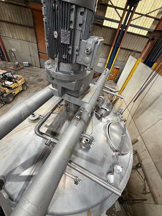 Used 3,840 GALLON MIX TANK - T-316L S/S
