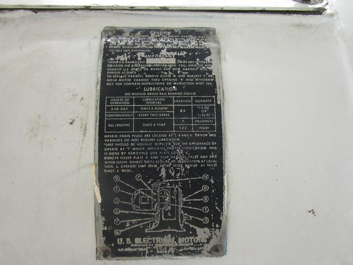 Used 75 GALLON ROSS DOUBLE PLANETARY MIXER - NON-VACUUM WITH (2) SINGLE WALL MIX CANS