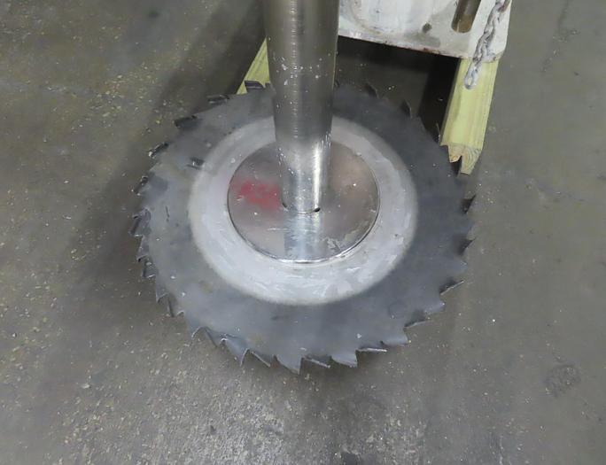 Used 25 HP ARMENCO HIGH SPEED DISPERSER - XP - VARIABLE SPEED - AIR/OIL LIFT