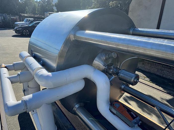 Used 300 GALLON FELDMEIER SCRAPE AGITATED - 316 S/S - 3 ZONE JACKETED