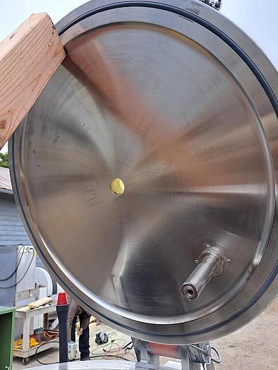 Used 200 LITER SCOTT TURBAN MIXER WITH S/S