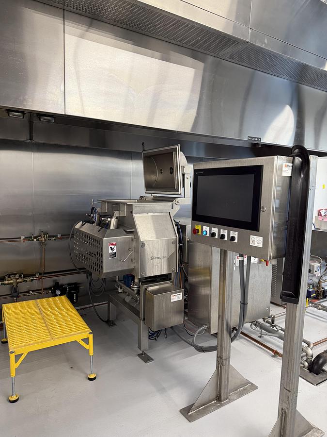 Used BLENTECH TP-15015 STAINLESS STEEL DUAL RIBBON JACKETED BLENDER/COOKER - 90 PSI
