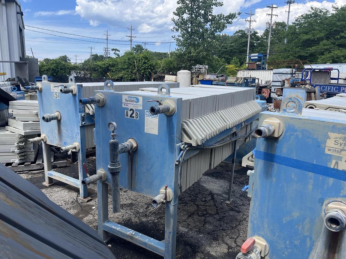 Used 20 CU. FT. PARKSON FILTER PRESS - 800 MM - CGR