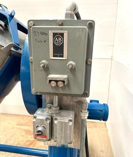 Used 5 CU.FT. PATTERSON KELLEY TWIN SHELL BLENDER S/S