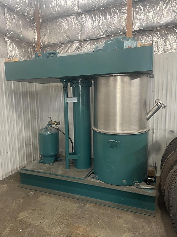 Refurbished REBUILT 100 GALLON ROSS DOUBLE PLANETARY MIXER - MODEL HDM-100 - S/S - VACUUM - JACKETED - NEW XP MOTOR