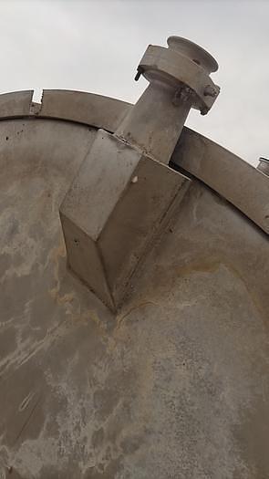Used 8,600 GALLON S/S BULK STORAGE TANK 94 IN. x 24 FT. HIGH