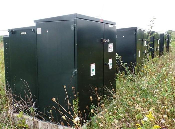 Used 2013 ABB 750 KVA, 27600 Delta 460 Y/265 Transformer
