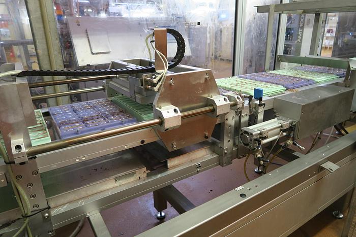 Used Aasted Frozen Cone Chocolate Moulding Line