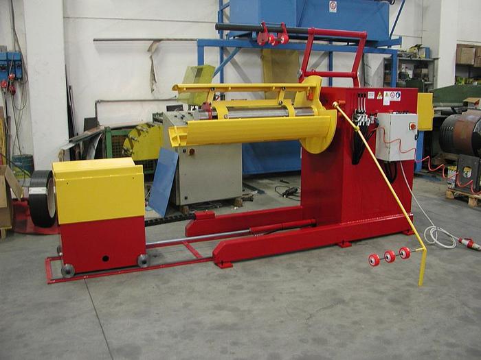 New F&P   3ton & 5ton Powered Decoilers  #3194