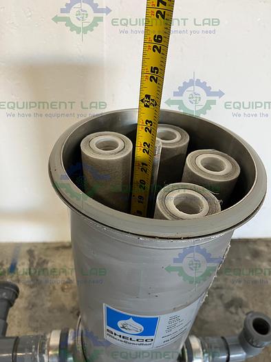 Used Shelco MicroGuardian  5FOS2 Stainless Steel Filter Housing 150PSI