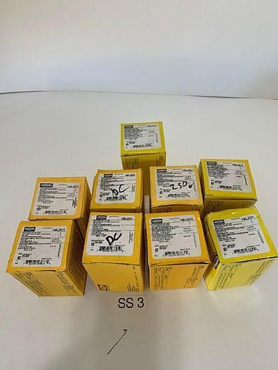 9-NEW HUBBELL ASSORTMENT PLUGS 2-HBL2611,2-HB