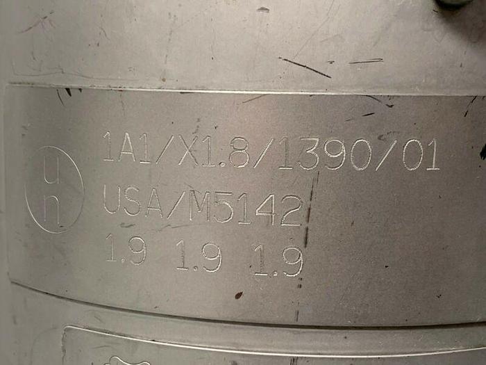 Used Alloy Products 316L Stainless Steel Pressure Vessel Tank 155 PSI