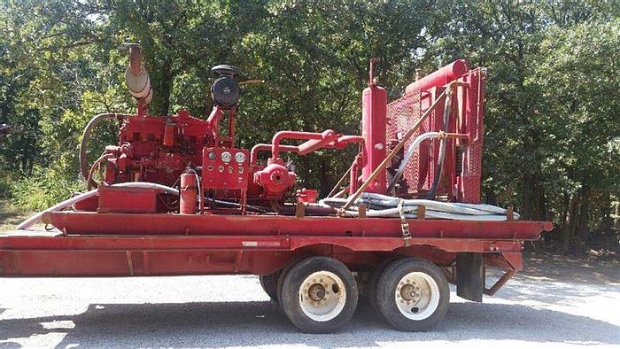 Used 1996 Sullair 900 cfm / 350 psi Air Compressor & JLG2 Air Booster