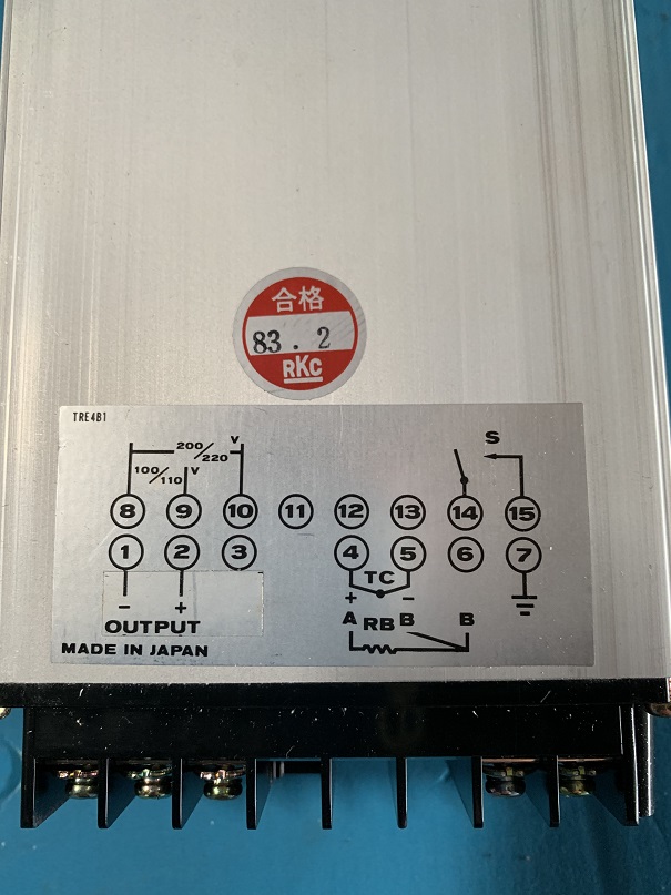 Used RKc temperature controller RE-48
