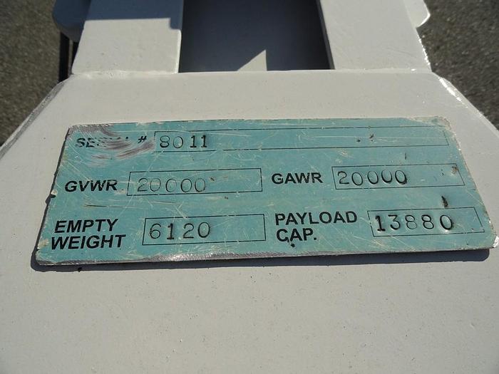 Used Allegheny Flatbed T/A AB Extendable Pole Trailer - 69389