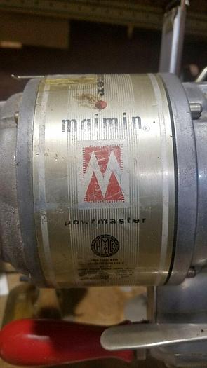 Used Maimin Powrmaster Fabric Cutting Machine Straight Cut Leather Canvas