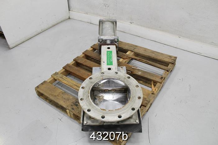 Used Stafsjo 12" Air Operated Knife Gate Valve #43207