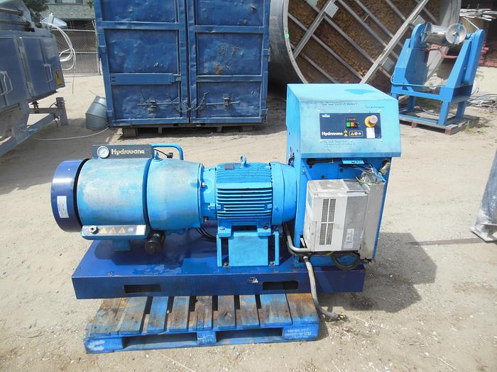 Used Compressor, Air, 30 HP, CompAir, Hydrovane, 232 PSI #S742378