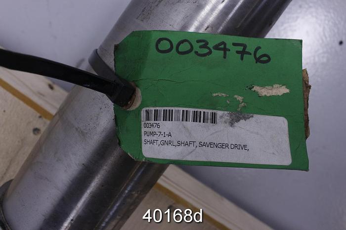 Unused Fiberprep Scavenger III Shaft, Unused #40168