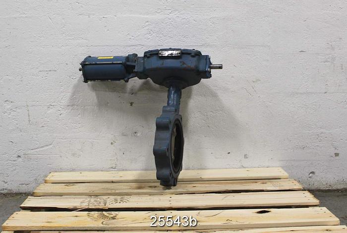 Used Dezurik 632 8" Butterfly Valve, Cast Iron Body #25543