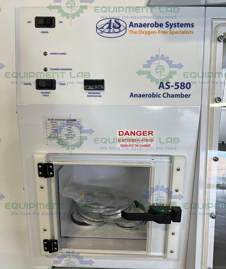Used Anaerobe Systems  AS-580 Gloveless Anaerobic Chamber 120VAC