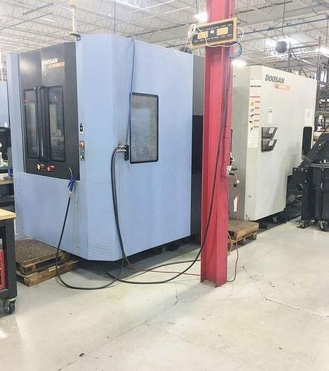 Used DOOSAN HP 5100 HORIZONTAL MACHINEING CENTER