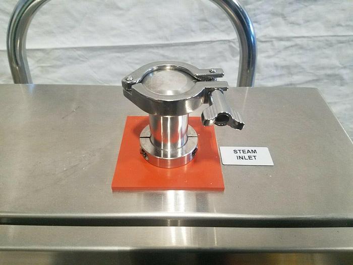 Used Burkert Portable Pharmaceutical Fluid Control System Stainless Steel