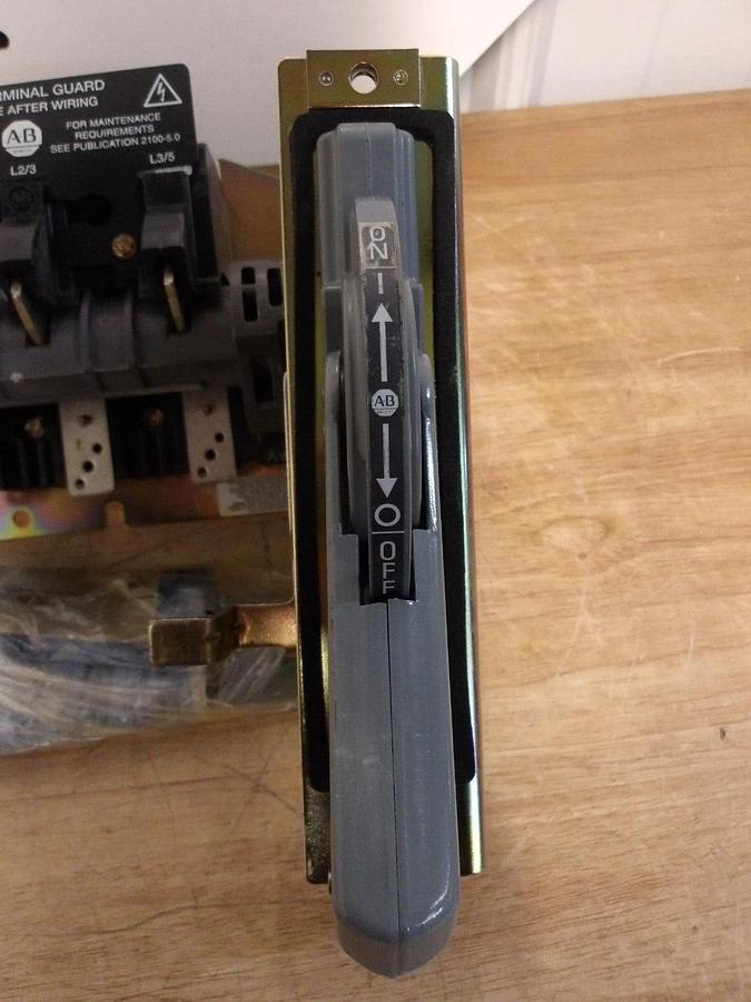Used ALLEN BRADLEY 30 AMP DISCONNECT SWITCH 1794F-NF30, #321857G NEW