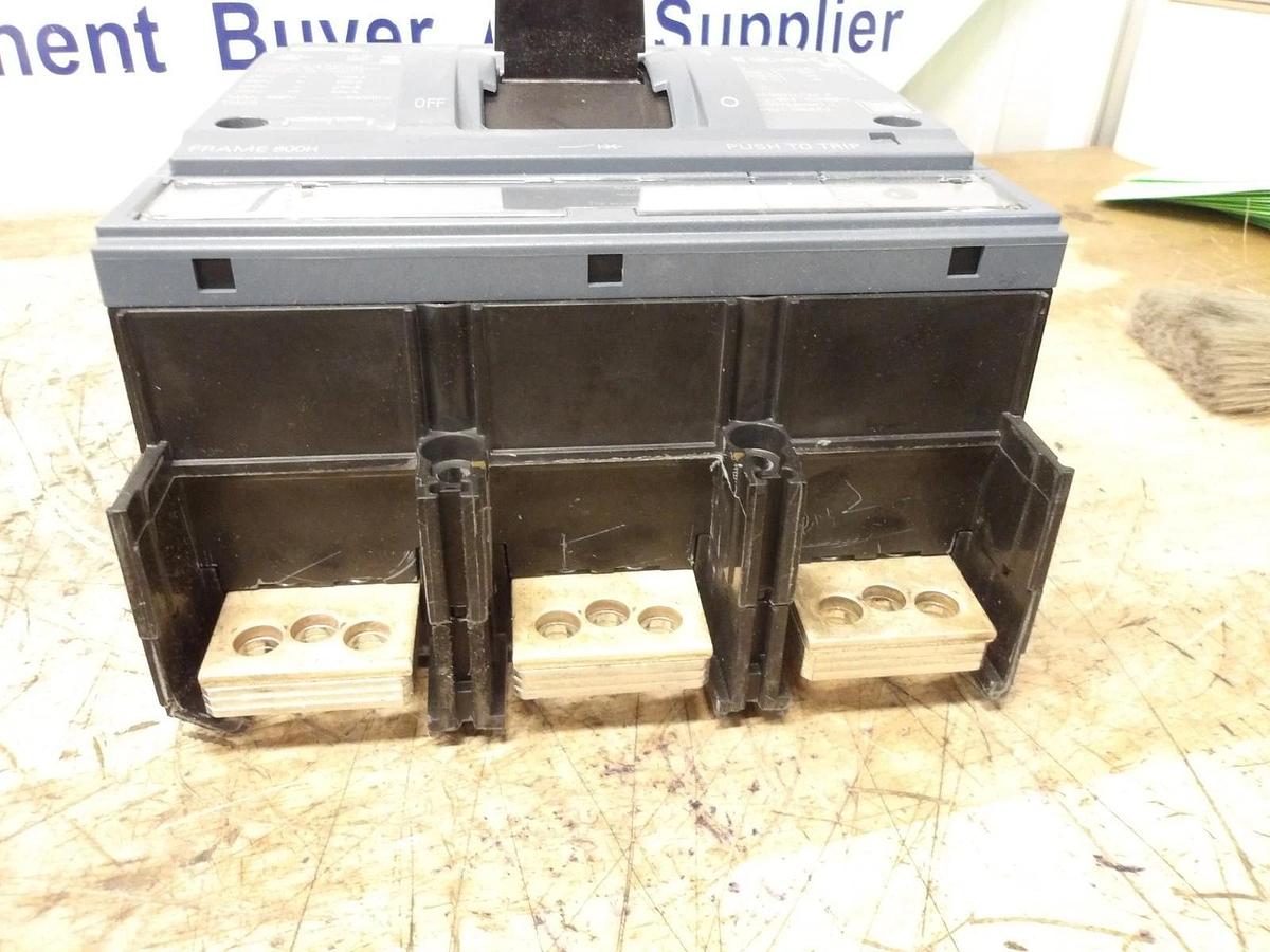 Used SIEMENS 800 AMP BREAKER 240-480-600-750 V, #630936G NEW
