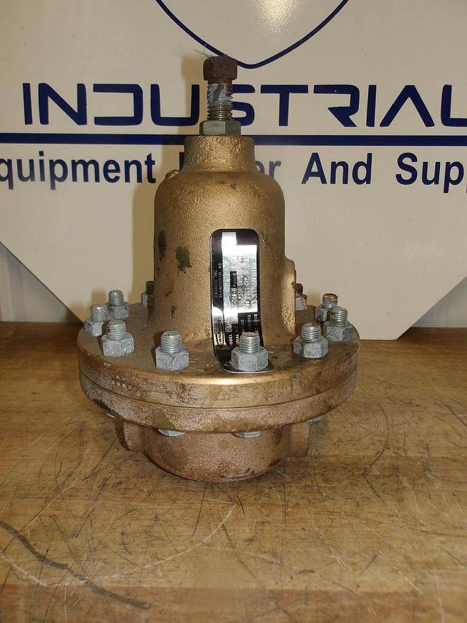 Used CASHCO 3/4" BRASS REGULATOR 123:RY/RY/5, #922305G NEW