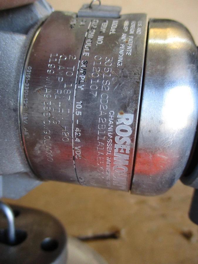 Used ROSEMOUNT 3051 PRESSURE TRANSMITTER, #971105J USED