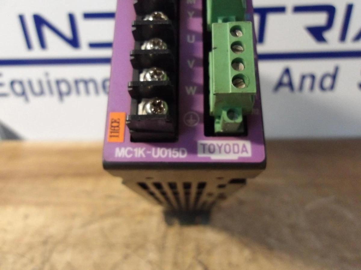 Used TOYODA MC1K-U015D SERVO AMPLIFIER CONTROLLER, #1218220G USED