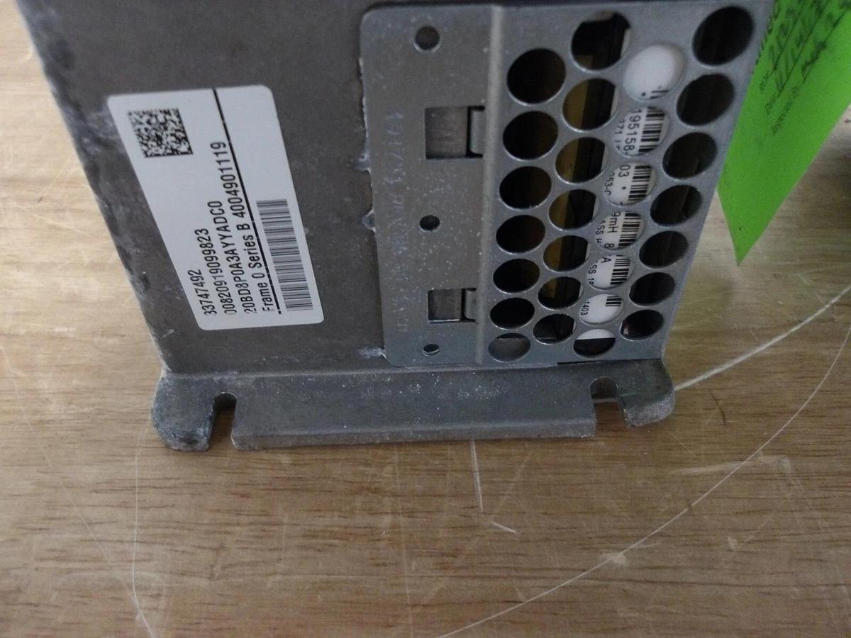 Used ALLEN BRADLEY POWERFLEX 700, 3-5 HP, #417115G PARTS ONLY