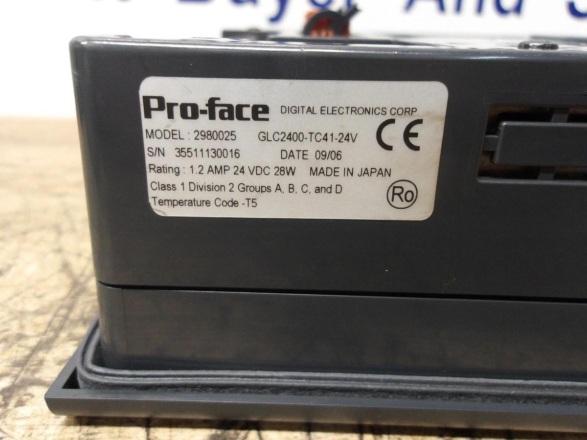Used PROFACE 2980025 DIGITAL DISPLAY, #113233G USED