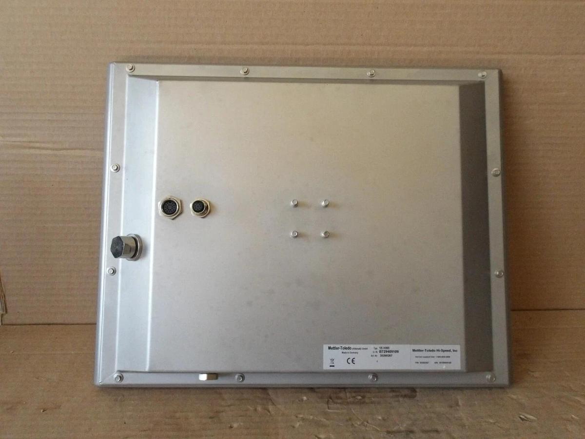Used METTLER TOLEDO 15HMI 15" TOUCH SCREEN OPERATOR PANEL 30260267, #819148G NEW