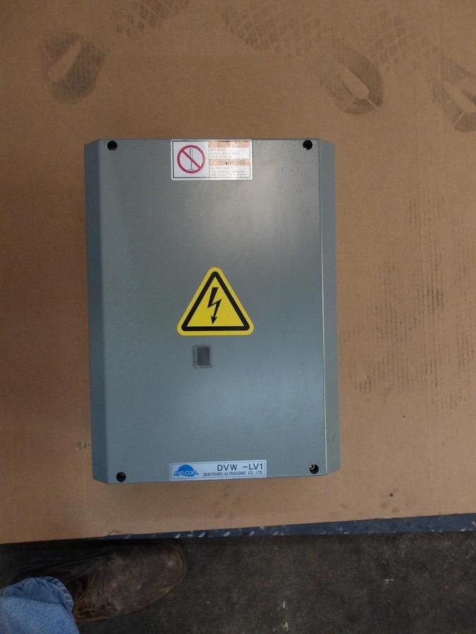 Used DAE YOUNG DVW-LV1 ULTRASONIC WELDER POWER SUPPLY 220 V, 250 A, #66850G USED