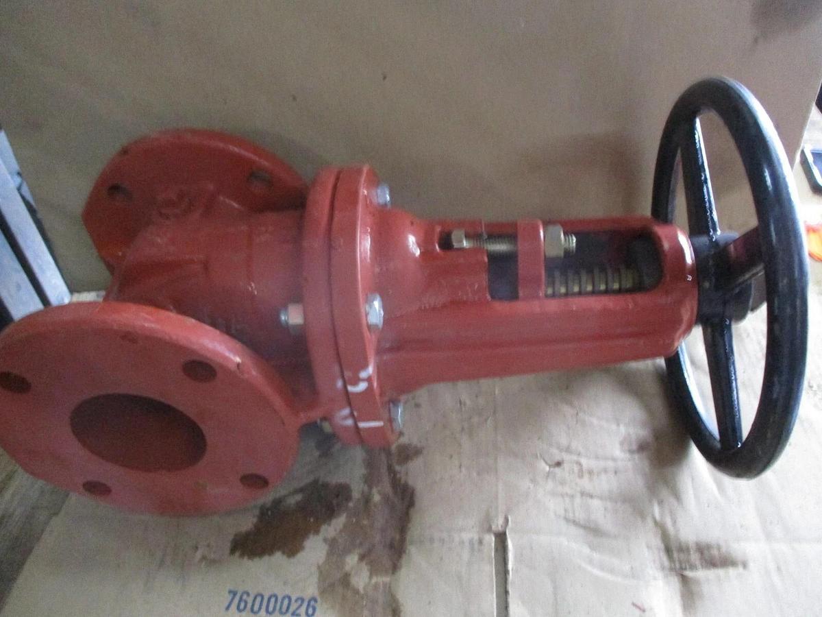 Used KENNEDY 3" FIRE MAIN GATE VALVE, #617212J NEW