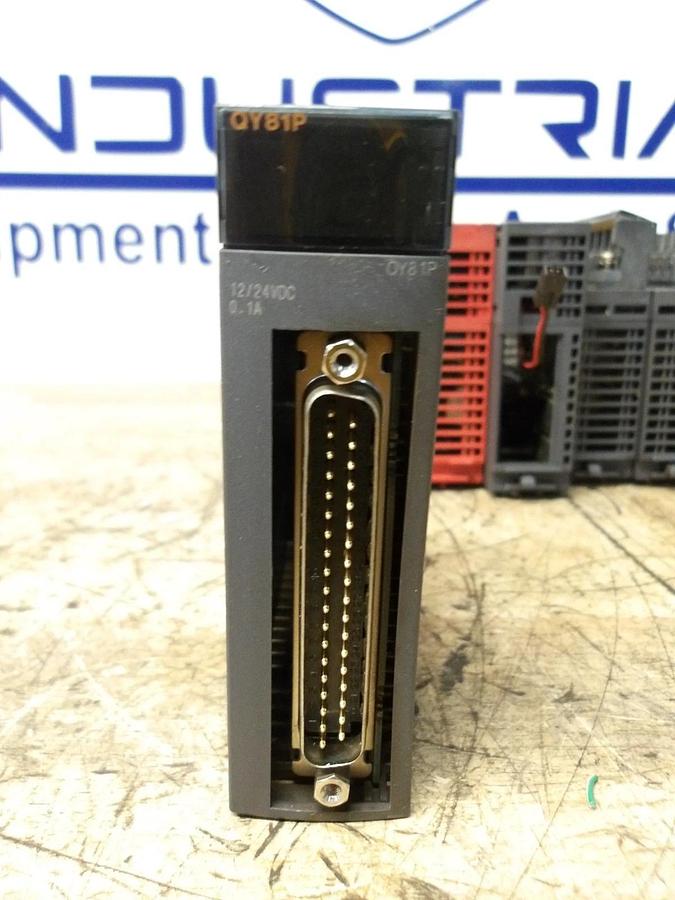 Used MITSUBISHI PLC RACK & CARDS Q02HCPU, #116247G USED