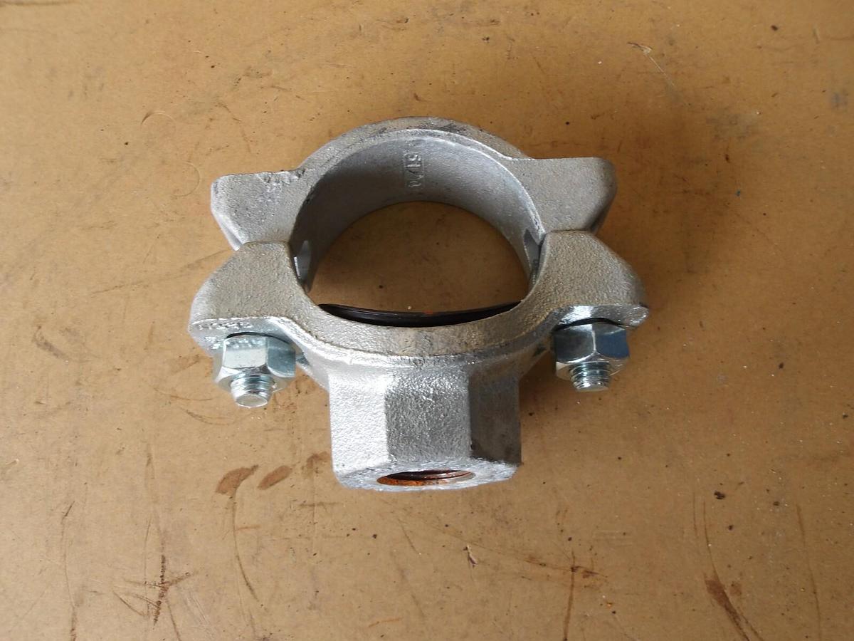 Used VICTAULIC S-920N BOLTED BRANCH OUTLET (LOT OF 12) #6171053G NEW