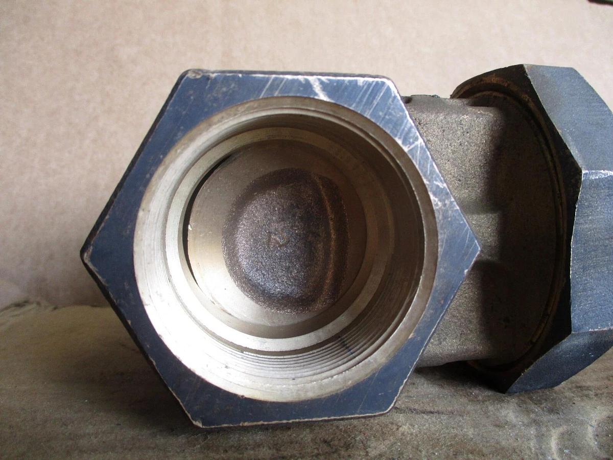 Used POWELL 2" BRASS GATE VALVE, #717315J NEW