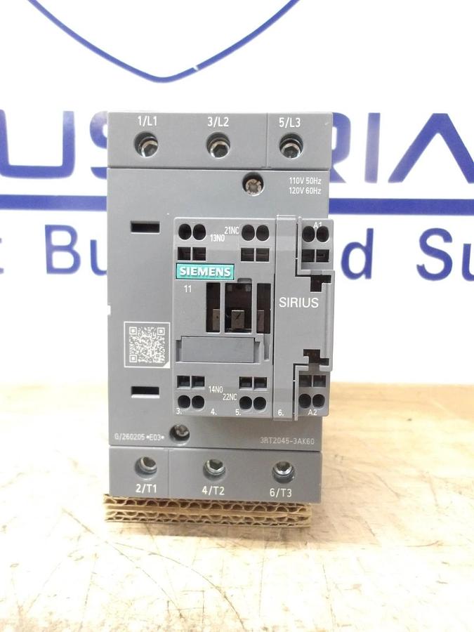 Used SIEMENS SIRIUS 80 AMP CONTACTOR 115-230-460-575 V, #781008G NEW