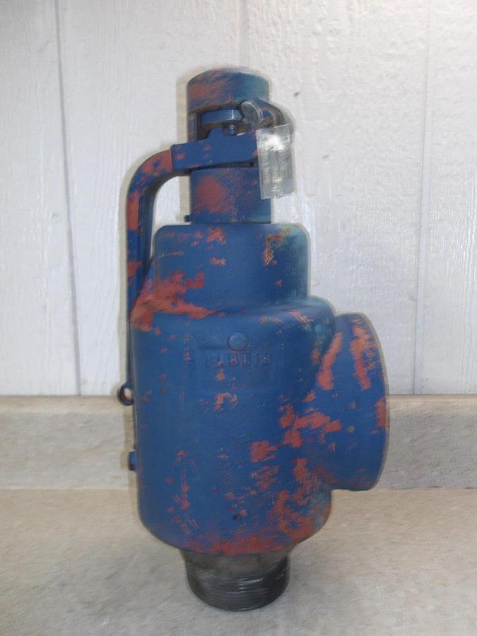 Used FARRIS 3 X 4 PRESSURE RELIEF VALVE T855-0L, #414225G USED