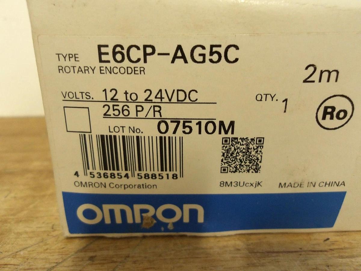 OMRON E6CP-AG5C ROTARY ENCODER 12-24 V, #4301157G NIB