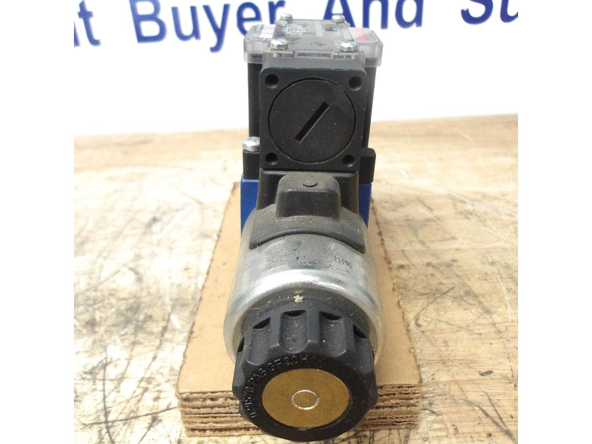 Used REXROTH 4WE6W62/EG24N9DK246/62 SOLENOID DIRECTIONAL VALVE, #831214G USED