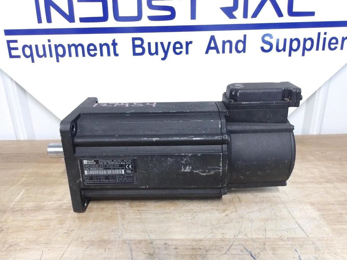 Used REXROTH INDRAMAT MDK090B-047-KG0-KN PERMANENT MAGNET MOTOR, #57904G USED