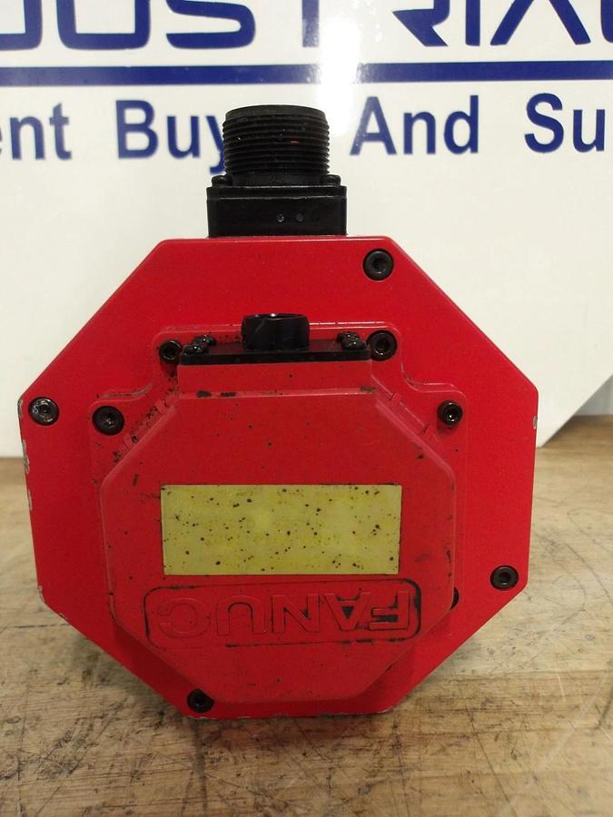 Used FANUC A06B-0235-B-605 AC SERVO MOTOR, 4000 RPM, #6191040G USED